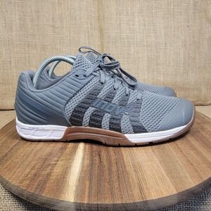 Inov-8 F-Lite 260 Knit Training Shoes Gray Black Gum Sole Mens Size 9.5 CrossFit
